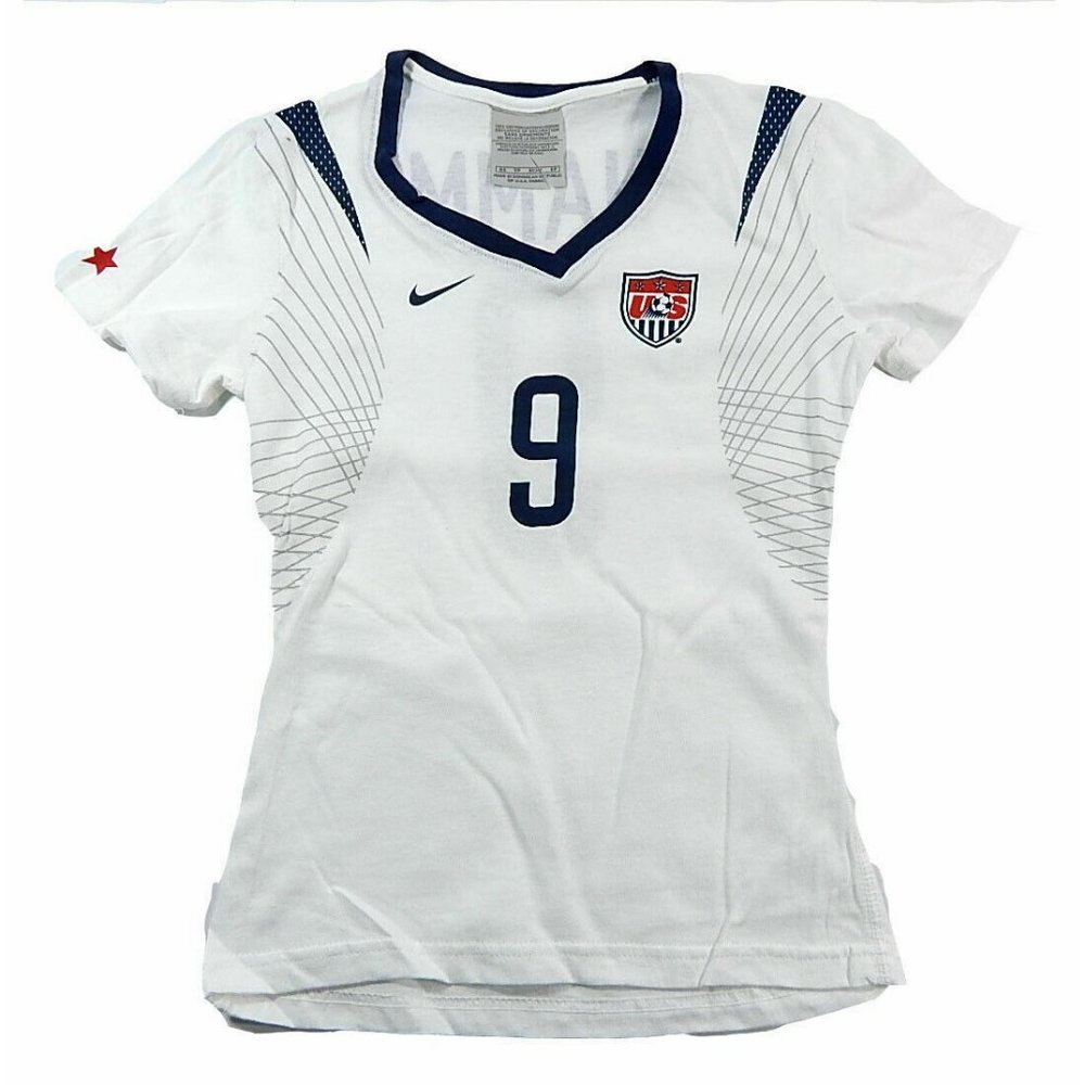 Nike USA Soccer Team Mia Hamm Youth Girls Shirts I